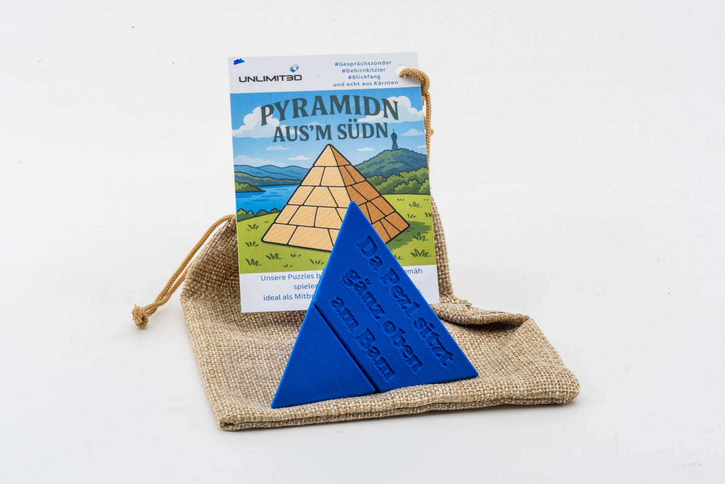 Pyramidn aus'm Südn - 2 piece pyramide puzzle