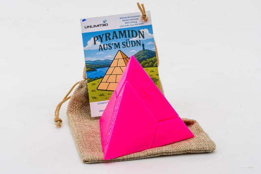Pyramidn aus'm Südn - 4 piece pyramide puzzle