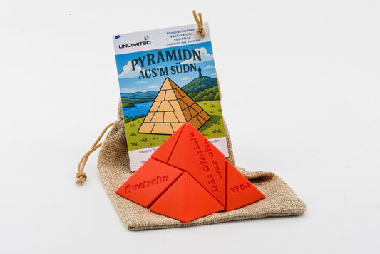 Pyramidn aus'm Südn - 5 piece pyramide puzzle