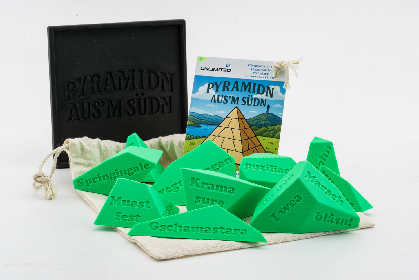 Pyramidn aus'm Südn - 10 piece pyramide puzzle