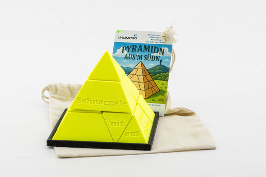 Pyramidn aus'm Südn - 13 piece pyramide puzzle